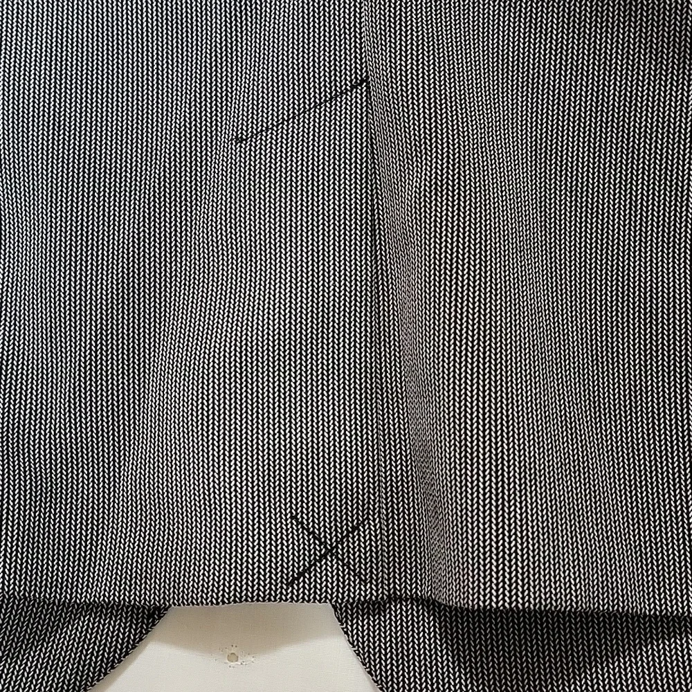 Worthington‎ Womens Black White Chain Blazer Jacket Size 8 New 830-4006 0059